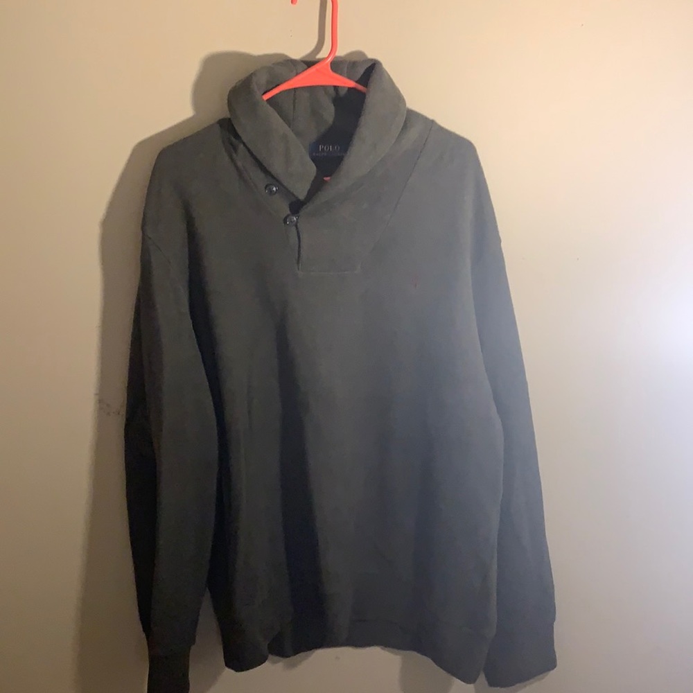 Polo Ralph Lauren sweater with elbow patches